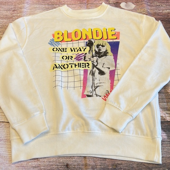 Blondie • One Way or Another Lightweight Sweatshirt • Sz S • NEW! - Picture 5 of 10